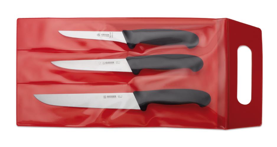 Giesser - Messerset, 3 teilig, 3555