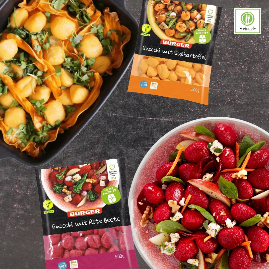 Bürger - "Bunt wie´s Ländle XXL" - das Gnocchi Probierset Bürger - "Bunt wie´s Ländle XXL" - das Gnocchi Probierset