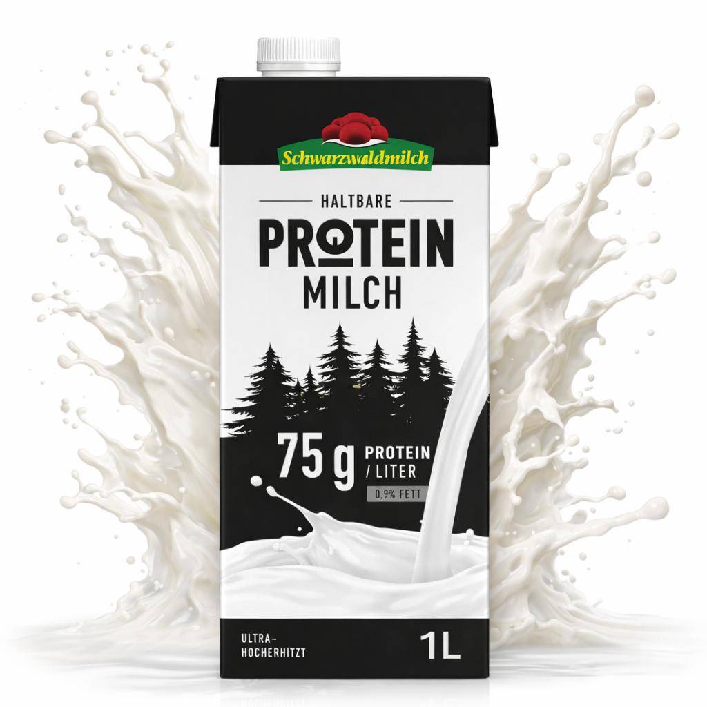 Schwarzwaldmilch Protein - H-Protein Milch 0,9%, 12 x 1 Liter