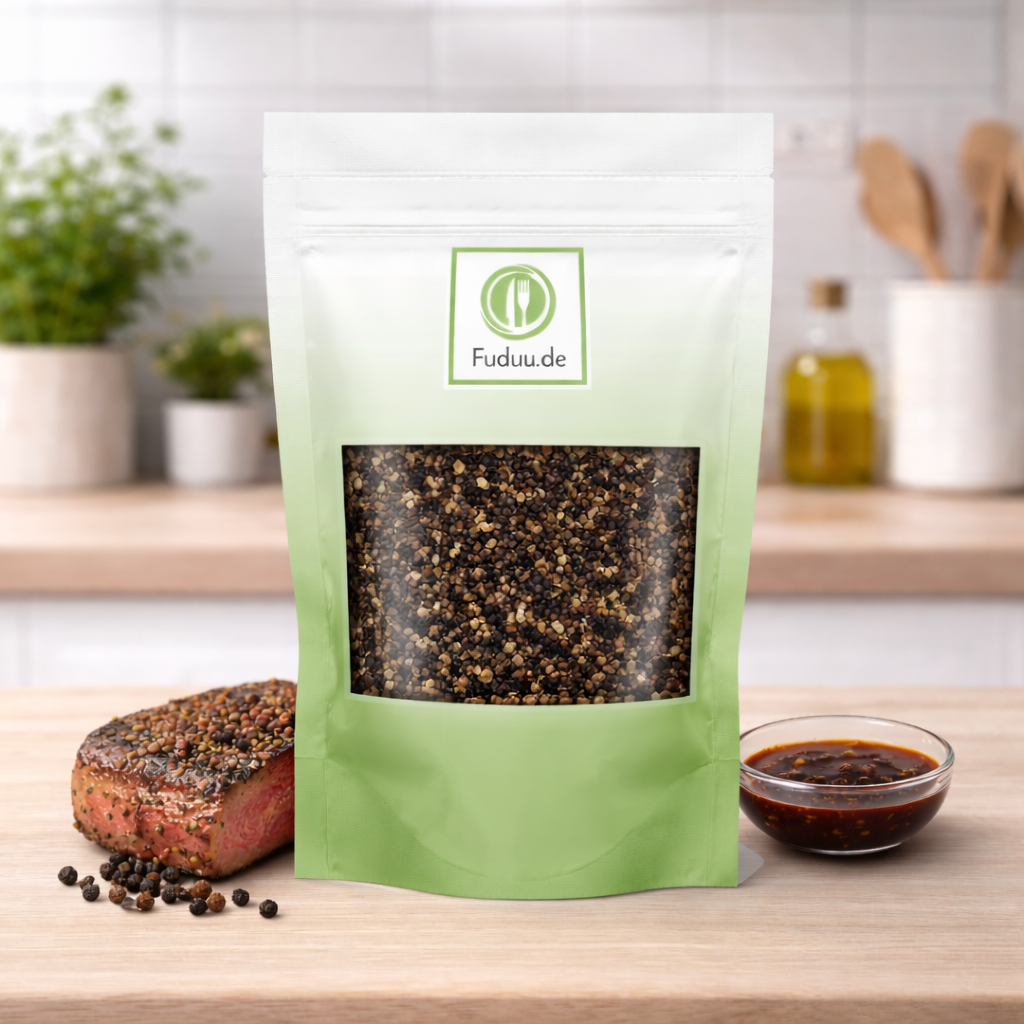 Fuduu.de - Pfeffer schwarz geschroten/gerissen Fuduu.de - Pfeffer schwarz geschroten/gerissen
