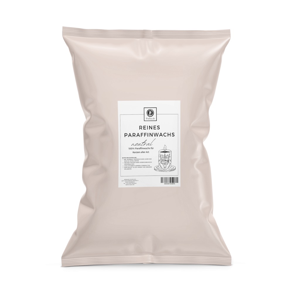Fuduu.de - Paraffinwachs, 20 kg Sack