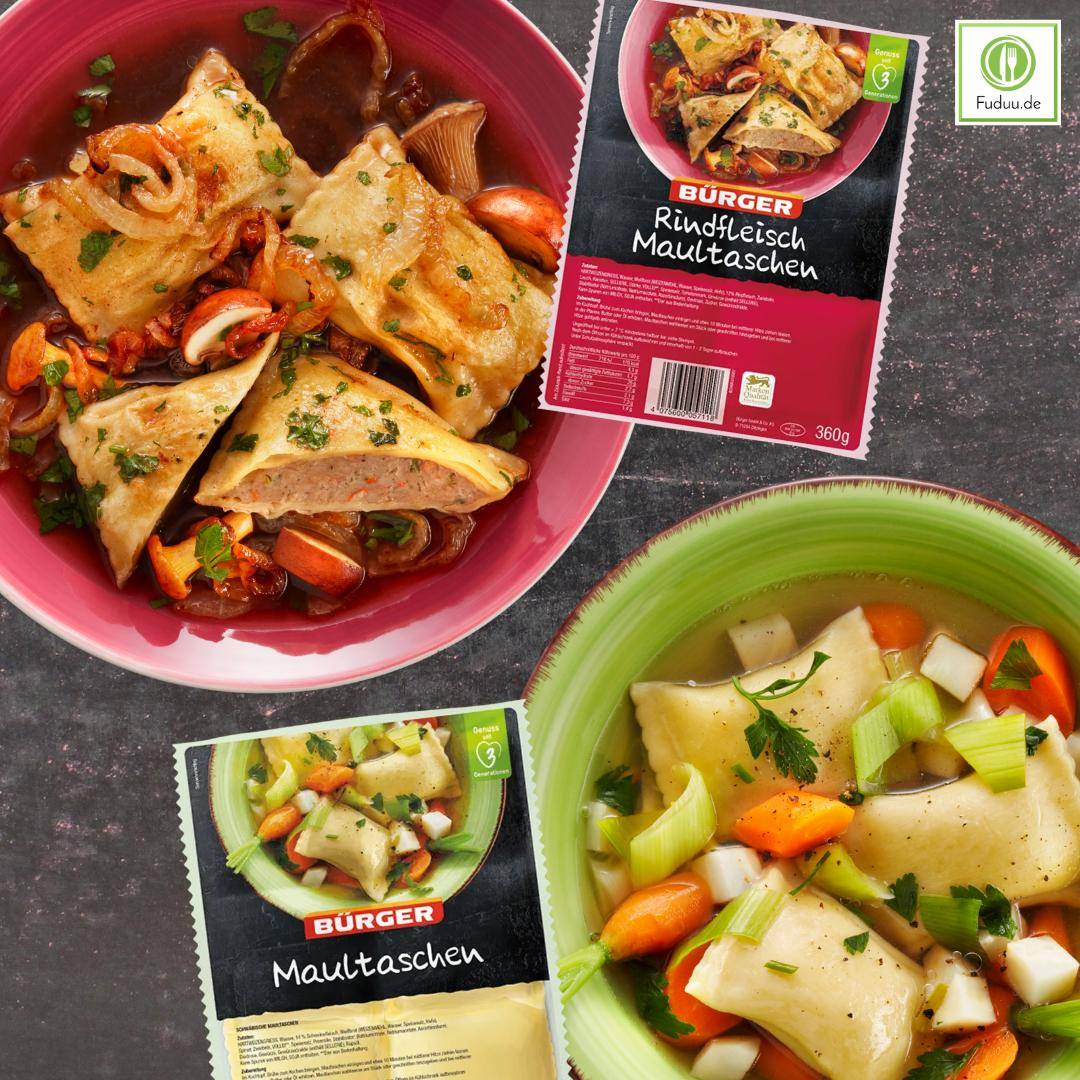 Bürger - "Maultäschle-Mix" - das Maultaschen Probierpaket