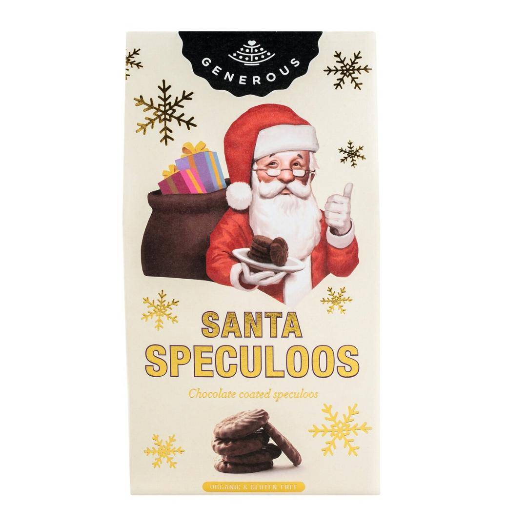 Viani - Spekulatiusgebäck mit Schokolade, glutenfrei, Bio, 120 g Packung