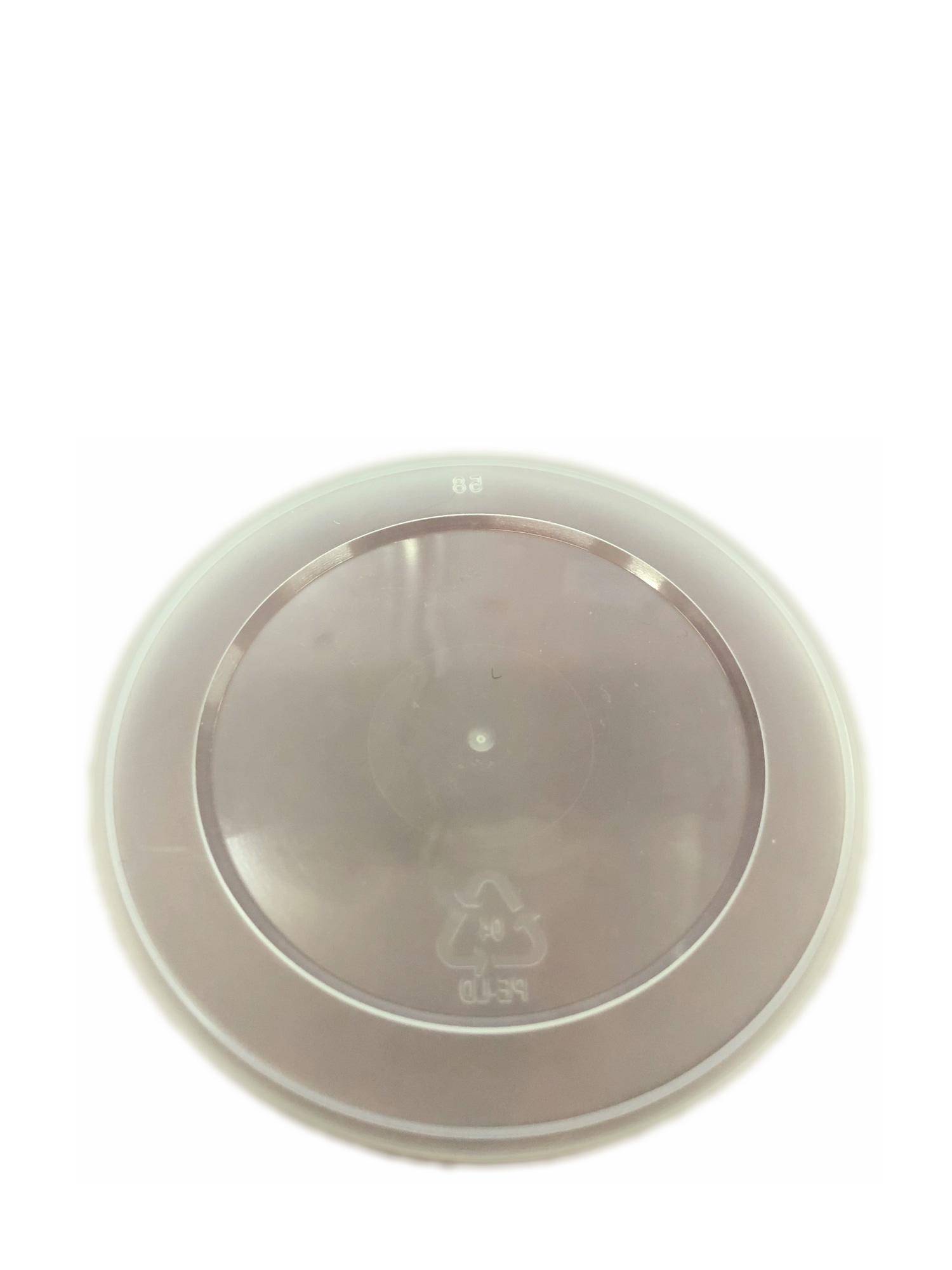 Kunststoff Schnappdeckel, 99 mm, transparent, 10 Stück
