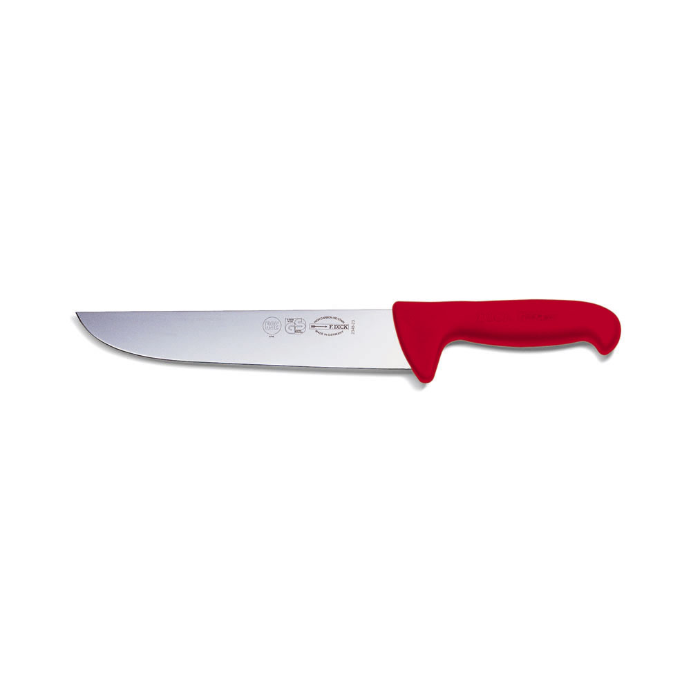 F. DICK - ErgoGrip Blockmesser, 23 cm, rot, 8234823-03 F. DICK - ErgoGrip Blockmesser, 23 cm, rot, 8234823-03