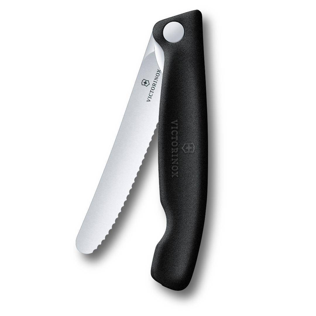 Victorinox - Picknickmesser, schwarz, 11 cm, 6.7833.F