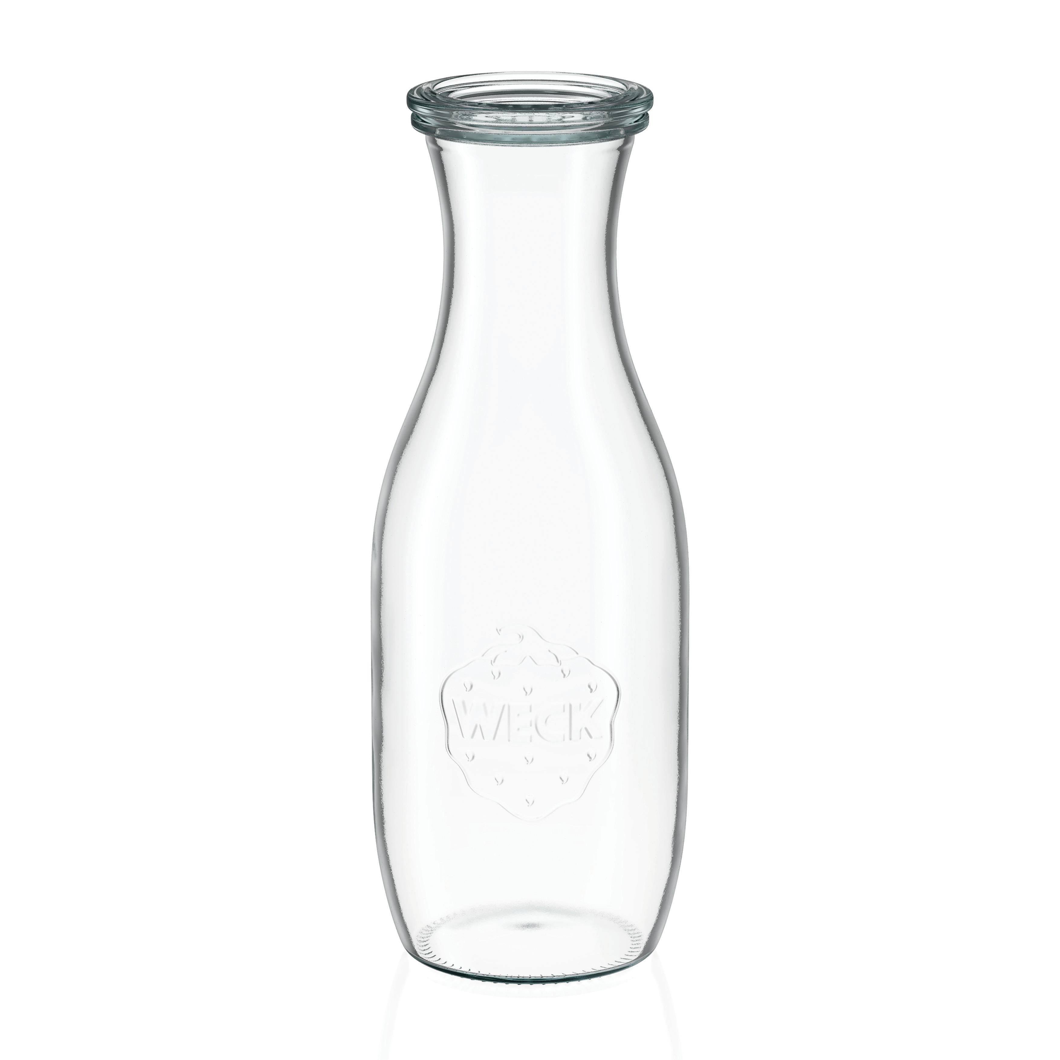 Weck - Saftflasche mit Deckel, 1062 ml, 766, 6 Stück