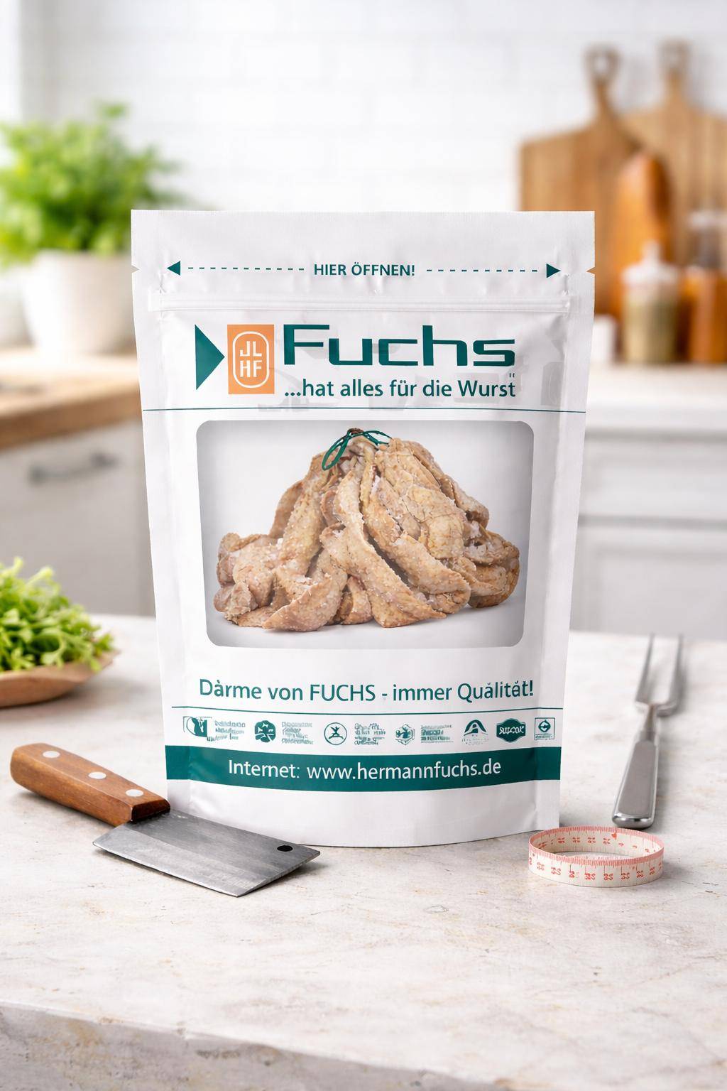 Fuchs - Schweinekrausen, 10 Meter Fuchs - Schweinekrausen, 10 Meter