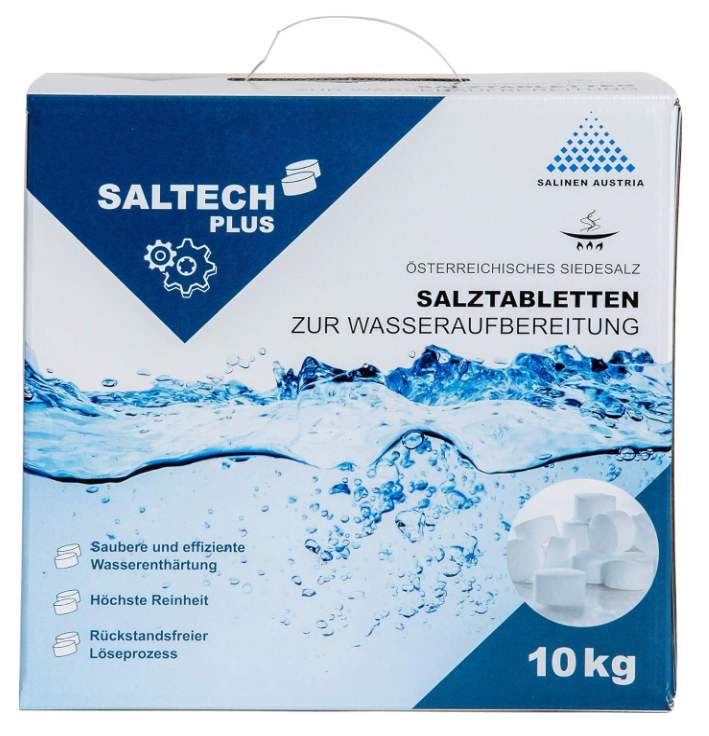 Saltech - Regeneriersalz, Salztabletten, 12,5 kg Karton Saltech - Regeneriersalz, Salztabletten, 12,5 kg Karton