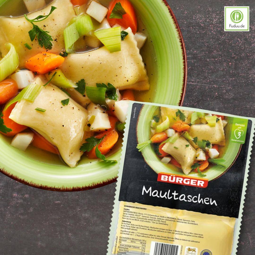 Bürger - Maultaschen original schwäbisch, 300 g Beutel