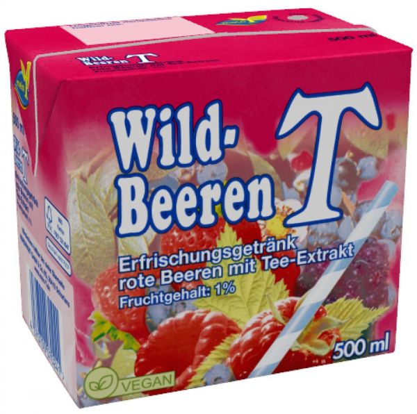 MeinT - Eistee Wildbeere, 12 x 500 ml
