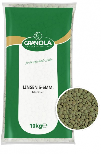 Granola - Linsen 5-6 mm, 10 kg Sack
