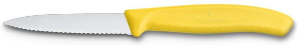 Victorinox - Gemüsemesser, gewellte Klinge, 8 cm, gelb, 6.7636.L118