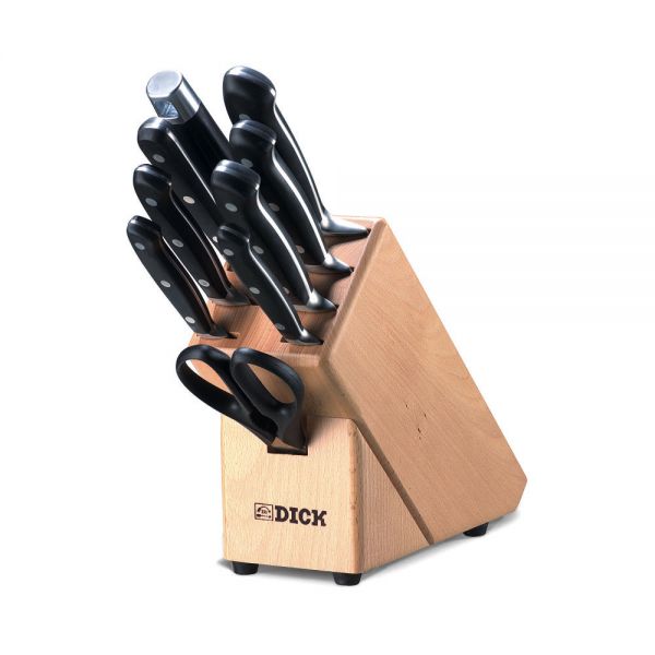 F. DICK - Premier Plus Messerblock Holz, 9-tlg., 8807000