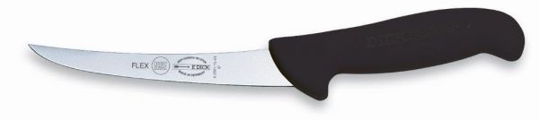 F. DICK - ErgoGrip Ausbeinmesser, geschweifte Klinge, flexibel, 13 cm, schwarz, 8298113-01