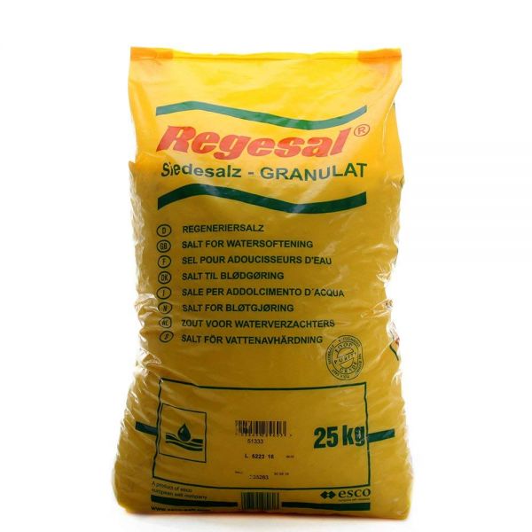 Regesal - Regenerisersalz, Granulat, 25 kg Sack