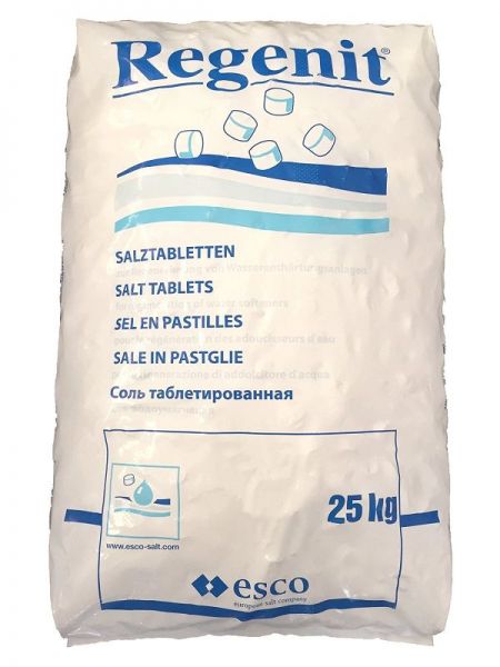 Regenit - Regeneriersalz, Salztabletten, 25 kg Sack