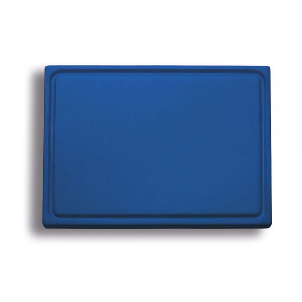 F. DICK - Kunststoff-Schneidbrett 26,5 x 32,5 x 1,8 cm, blau, 9126500-12