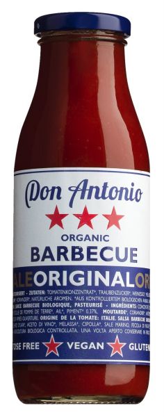 Don Antonio - Bio Barbecue-Sauce, 350 ml Flasche