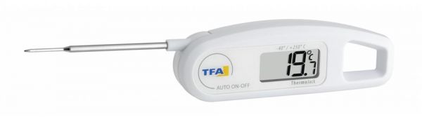 TFA - Digitales Einstichthermometer THERMO JACK, weiß