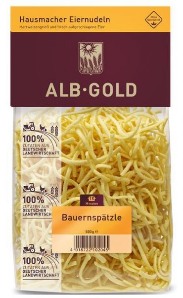 Alb-Gold - Bauernspätzle, 500 g Beutel