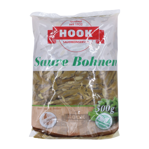 Hook - Saure Bohnen, 5 x 500 g Beutel