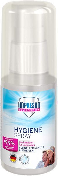 Impresan - Desinfektion-Hygiene-Spray, "on-the-go", 50 ml Flasche