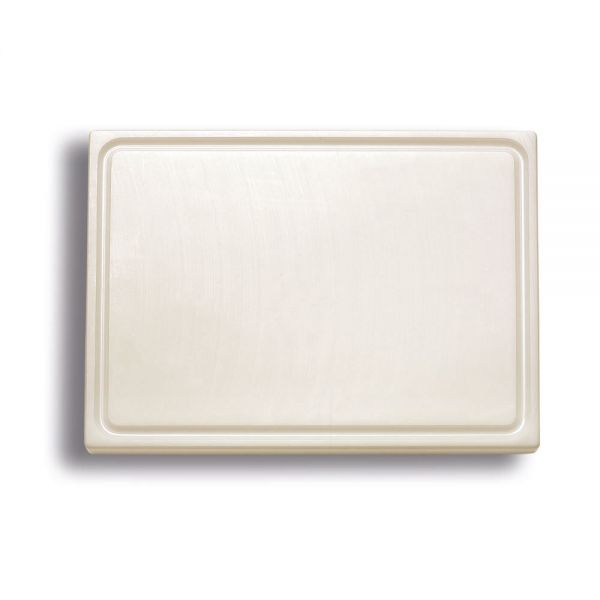 F. DICK - Kunststoff-Schneidbrett 53 x 32,5 x 1,8 cm, weiß, 9153000