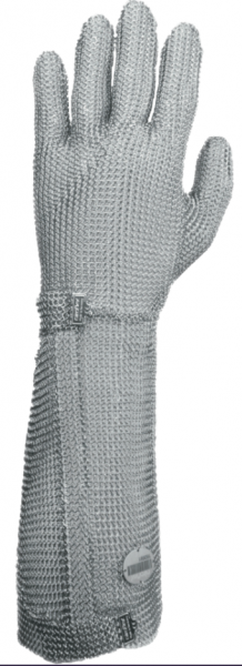 Niroflex 2000 - Stechschutzhandschuh, mit Stulpe, 22 cm Stulpe, Größe L (blau)