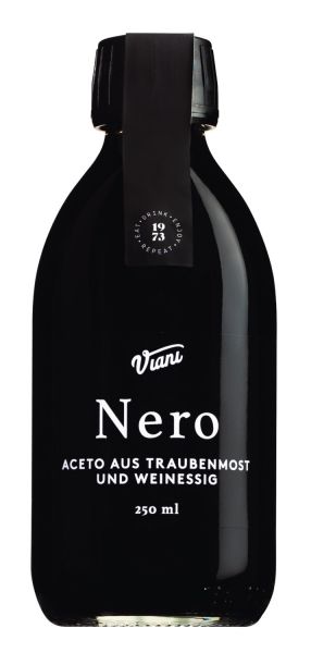 Viani - Nero Aceto Balsamico, 250 ml Flasche
