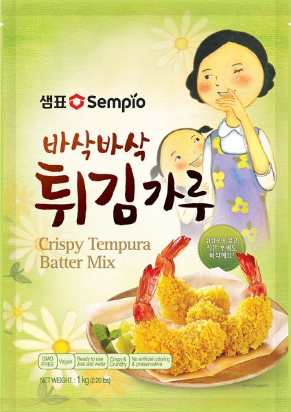 Sempio - Backmischung für Tempura-Gerichte, 1 kg Beutel