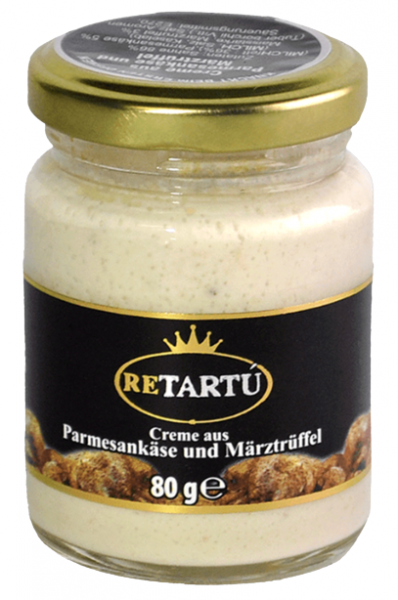 ReTartú - Trüffelcreme aus Parmesan und Märztrüffel, 80 g Glas