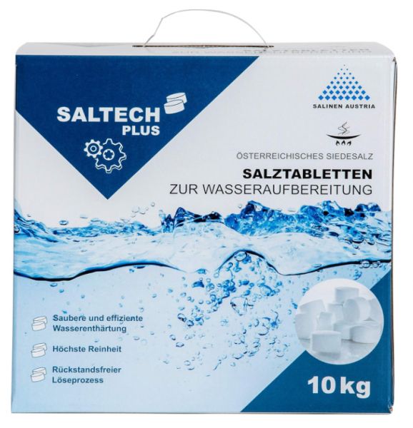 Saltech - Regeneriersalz, Salztabletten, 10 kg Sack