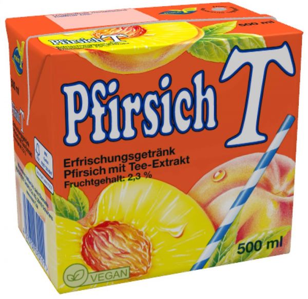 MeinT - Eistee Pfirsich, 12 x 500 ml