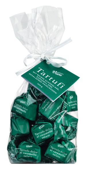 Viani - Tartufi dolci caramello e nocciole, 200 g Beutel