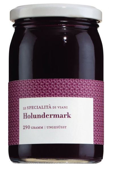 Viani - Holundermark, 290 g Glas