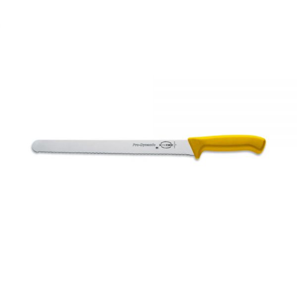 F. DICK - ProDynamic Aufschnittmesser, Wellenschliff, 30 cm, gelb, 8503730-02