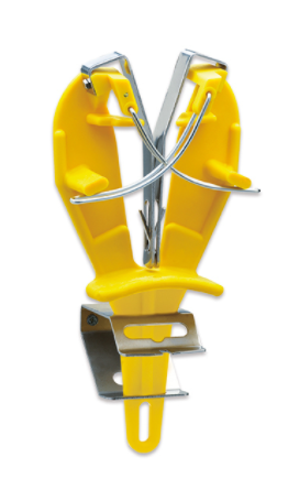 Giesser - Messerschleifgerät "Sharp Easy", gelb, 9980g mit Wandhalterung