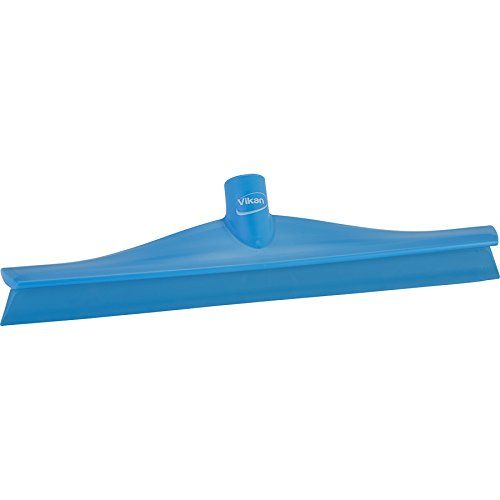 Vikan - Gummi Reinigungsbürste Polypropylen Rahmen Single Blade Rakel, 16 Zoll, blau…