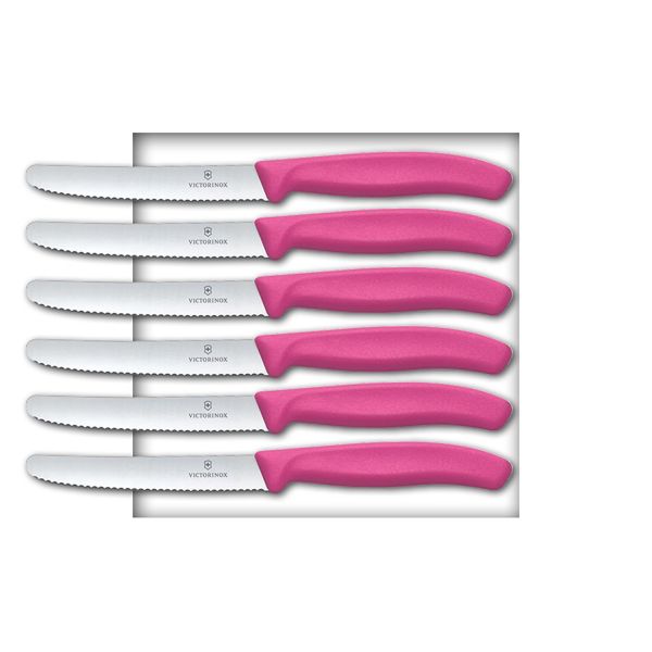 Victorinox Tafelmesser-Set pink 6.7836.L