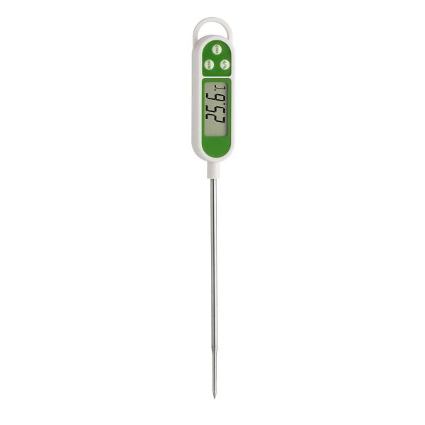 TFA - Digitales Einstichthermometer, grün-weiß