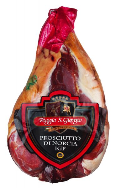Poggio San Giorgio - Schinken aus Norcia IGP, entbeint mit Schwarte, ca. 8,5 kg