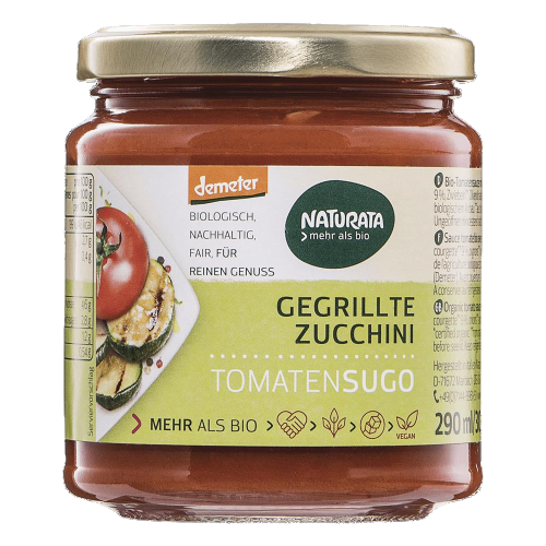Naturata - Tomatensugo gegrillte Zuccini, 290 ml Glas - AUSGELISTET