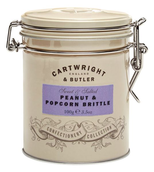 Cartwright & Butler - Peanut and Popcorn Brittle, 100 g Dose