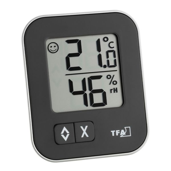 TFA - Digitales Thermo-Hygrometer MOXX, schwarz