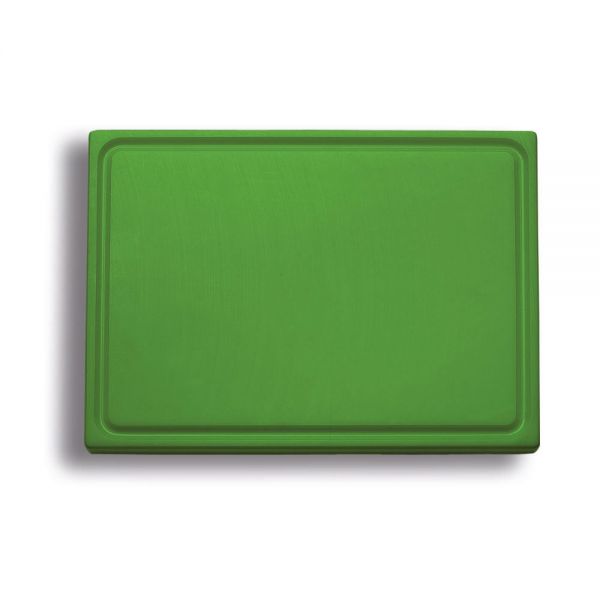 F. DICK - Kunststoff-Schneidbrett 26,5 x 32,5 x 1,8 cm, grün, 9126500-14
