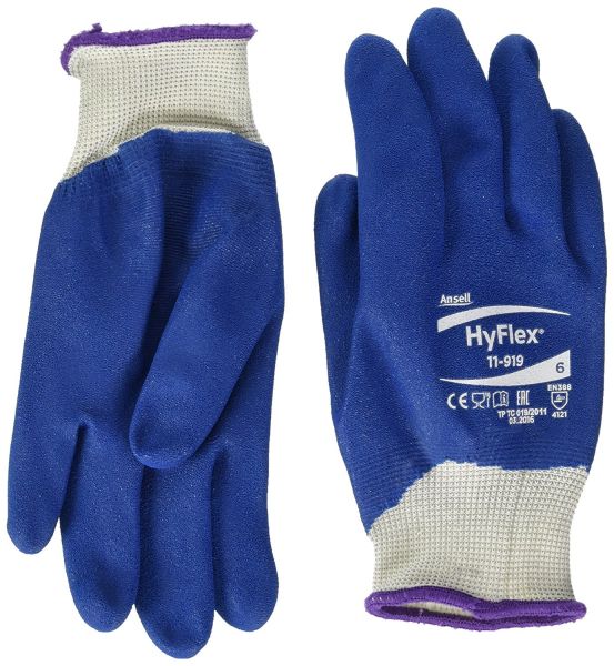 Ansell HyFlex Nitril 11-919 Handschuhe Gr. 10 (L) blau (1 Paar)